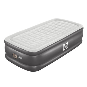 Sealy Tritech Twin Sized 20" Air Mattress Bed 2 Person w/ Built-In AC Pump & Bag