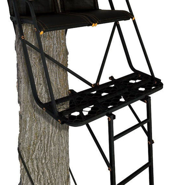 Muddy MLS1550B The Skybox 20 Foot 1 Person Hunting Tree Stand with Blind Kit