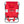 Ostrich The Heavy-Duty Backpacker Portable Reclining Beach Camping Chair, Red