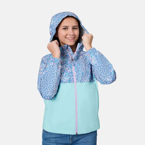 Girls' Hydro Lite Playful X2O Rain Jacket