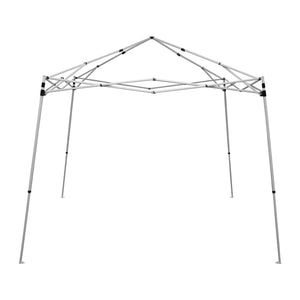 Caravan Canopy V Series 12 by 12 Foot Outdoor Shade Instant Canopy Kit, White