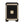 Lively - Nightstand With Glitter Detail And Thick Bar Handle Hardware - Black