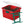 Homz Products Holiday Christmas Light Storage Box Bin w/ 4 Cord Wrap Organizers