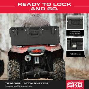 SKB iSeries 10 Point Vapor RS470 Heavy Duty UV Resistant Crossbow Case, Black