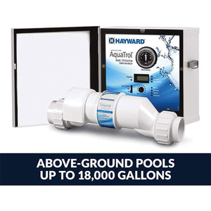 Hayward AquaTrol Salt Chlorinator System with TurboCell for Above Ground Pools