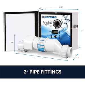 Hayward AquaTrol Salt Chlorinator System with TurboCell for Above Ground Pools