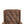 Modern Coffee Wood Frame Armchair with Microsuede Upholstery