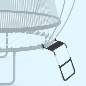 Springfree Trampoline FlexrStep V2 Step Ladder, Adjustable Trampoline Accessory with Child Safety Lock