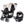 Baby Trend Sit N Stand Travel Double Baby Stroller and Car Seat Combo, Khaki