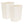 Rubbermaid 21 Quart Rectangular Kitchen Wastebasket Trash Can, Bisque (2 Pack)