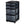 Homz Tall Solid Plastic 4 Drawer Medium Storage Cart with Caster Wheels, Black