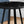 Accent Table Side Round Marble Look Contemporary & Modern - Black