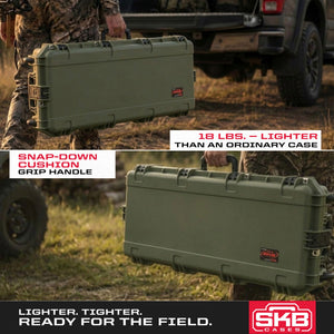 SKB Cases iSeries 4214 Hard Exterior Parallel Limb Bow Case, Green