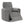 Sagen Charcoal Chenille Glider Recliner with Swivel