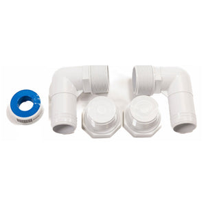 FAFCO Papa Bear Solar Above Ground Pool Heater with Starter Kit and Manual Valve