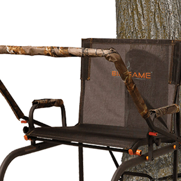 Big Game Hunter HD 1.5 Deer Hunting 18.5 Foot 1 Person Ladder Tree Stand, 2 Pack