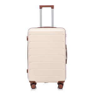Set 3PCs 20'/24'/28' ABS Spinner Wheel Luggage - Beige
