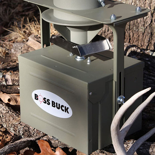 Boss Buck 12-Volt High Torque Motor Hunting Game Feeder w/ Timer Holder (2 Pack)