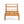 6 Piece Acacia Wood Outdoor Modular Sectional with Daybed and Tea Table