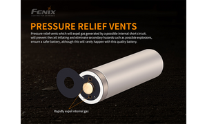 Fenix ARB-L21-5000U Rechargeable 21700 Battery - TRAPSKI