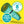 Aqua Lily Pad 15 Foot Original Water Playground Floating Foam Island, Yellow