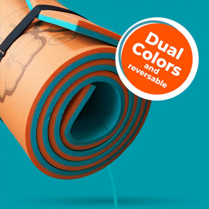 Aqua Lily Pad 14 Ft Maui Water Playground Floating Foam Island Mat, Orange/Teal