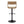 Cecina - Contemporary Adjustable Barstool With Swivel With Rounded T Footrest (Set of 2) - Black / Zebra / Cream