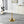 White Marble Tulip Dining Table with Golden Legs