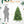 5FT Christmas Tree with 756 PE+PVC Tips