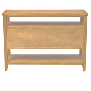 Naomi - 2 Door Storage Console Table With Ample Shelving - Natural