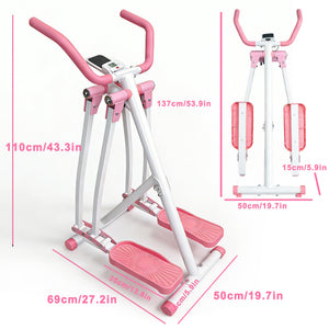 Air Walk Elliptical Machine - Foldable Cardio Cross Trainer