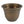 HC Companies Sierra 10 Inch Round Resin Flower Garden Planter Pot, Celtic Bronze
