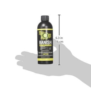 Supreme Growers BANISH Natural Mildew Pathogen Fungicide Concentrate, 2 Ounce - TRAPSKI