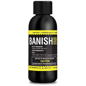 Supreme Growers BANISH Natural Mildew Pathogen Fungicide Concentrate, 2 Ounce - TRAPSKI