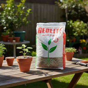 Geolite GMGC45L Gardening PH Neutral Draining Clay Pebbles, 45 Pound Bag, Gray
