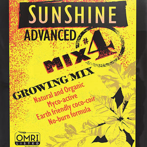 SunGro Horticulture Advanced Mix #4 Sunshine Plant Growth Mix, 3 Cubic Feet