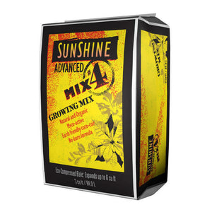 SunGro Horticulture Advanced Mix #4 Sunshine Plant Growth Mix, 3 Cubic Feet - TRAPSKI