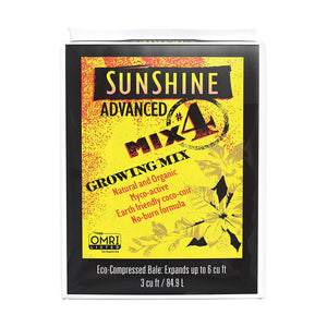 SunGro Horticulture Advanced Mix #4 Sunshine Plant Growth Mix, 3 Cubic Feet - TRAPSKI