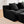 Armless Sofa With Pillow Teddy Fabric - Black