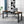 Executive Office Desk, Large Computer Workstation With Thick Frame - Brown / Black