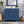 Bathroom Vanity With Ceramic Sink, Soft-Close Doors, 4 Storage Drawers - Blue