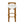 Elise Indoor Wooden Low Back Barstool
