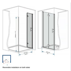 Bifold Shower Door