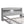 Wood Platform Bed With Built In LED Light, Storage Headboard And Guardrail