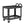 Heavy Duty Tray Top Service Cart with Wheels