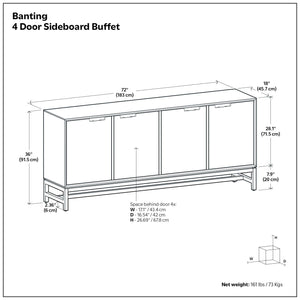 Banting - Door Sideboard Buffet