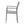 Outdoor Modern Aluminum Dining Chair (Set of 2), Gun Metal Gray