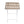 Modern Folding Square Table, Water Proof And Wear Resistant - Apricot / White