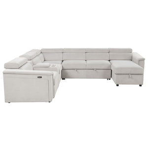 Harvey - Power Recliner Sleeper Sectional