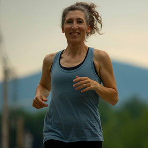 Microweight Women's Wool Racerback Tank Top - Woolverino